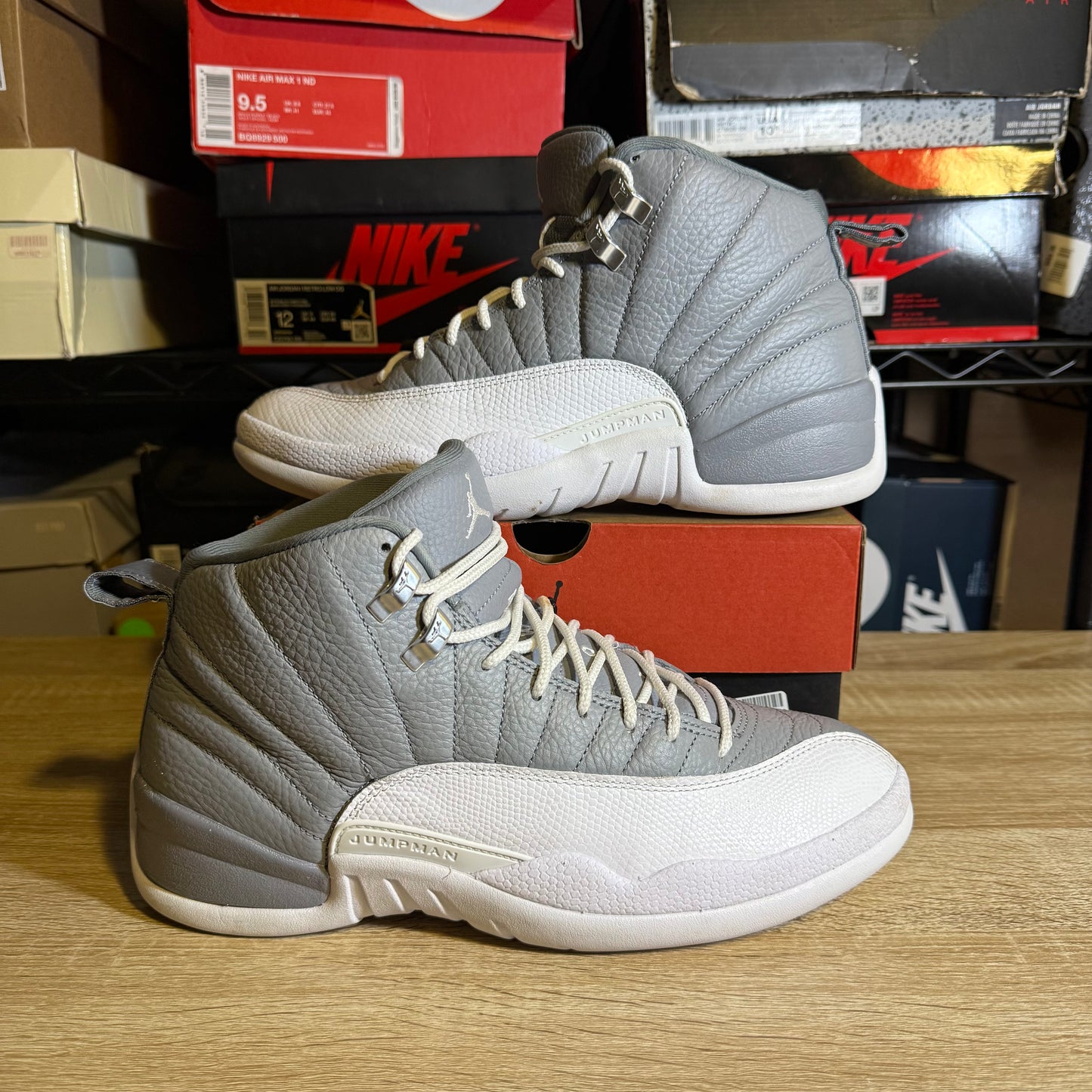 Size 9.5 - AJ 12 Retro Stealth