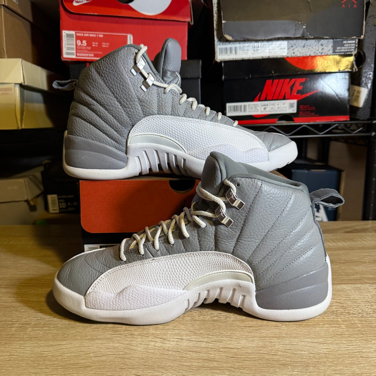 Size 9.5 - AJ 12 Retro Stealth