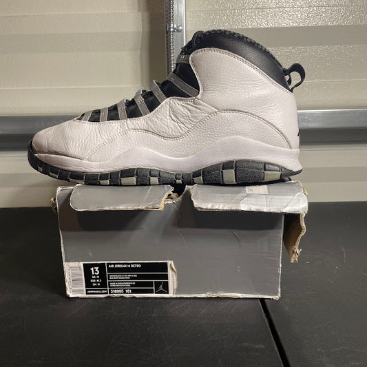 Size 13 - AJ 10 Retro Steel