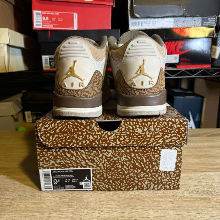 Size 9.5 - AJ 3 Retro Palomino
