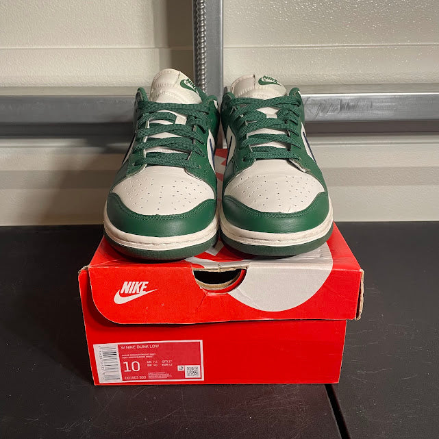 Size 10W - Dunk Low Retro Gorge Green