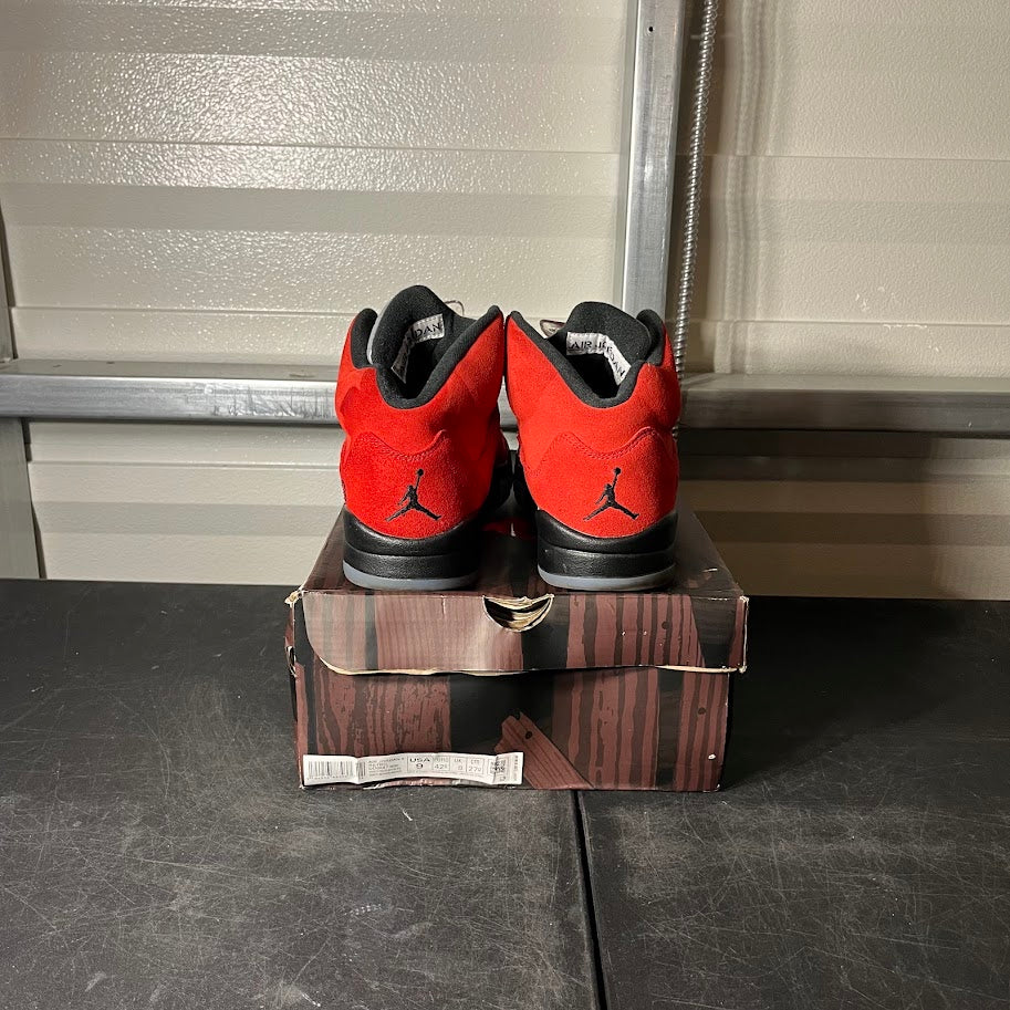 Size 9 - AJ 5 Retro Raging Bull