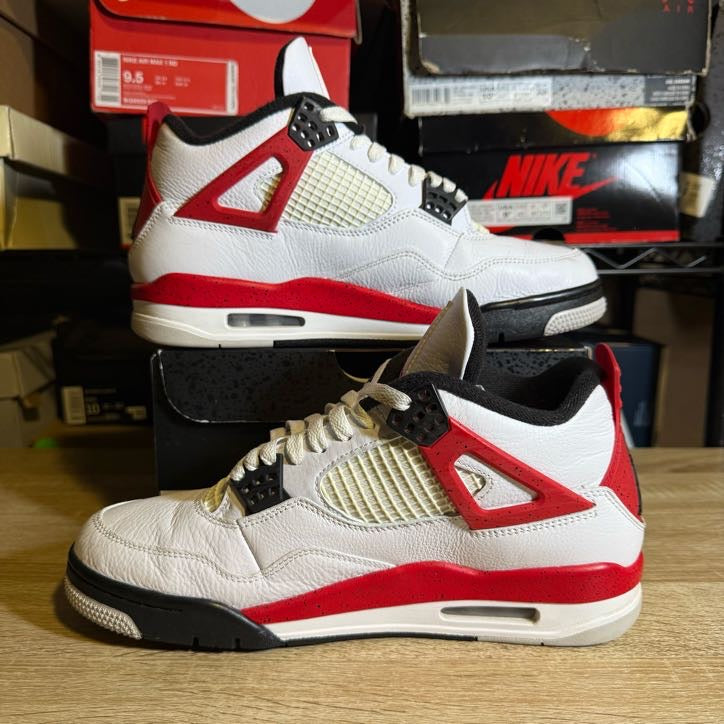Size 9.5 - AJ 4 Red Cement