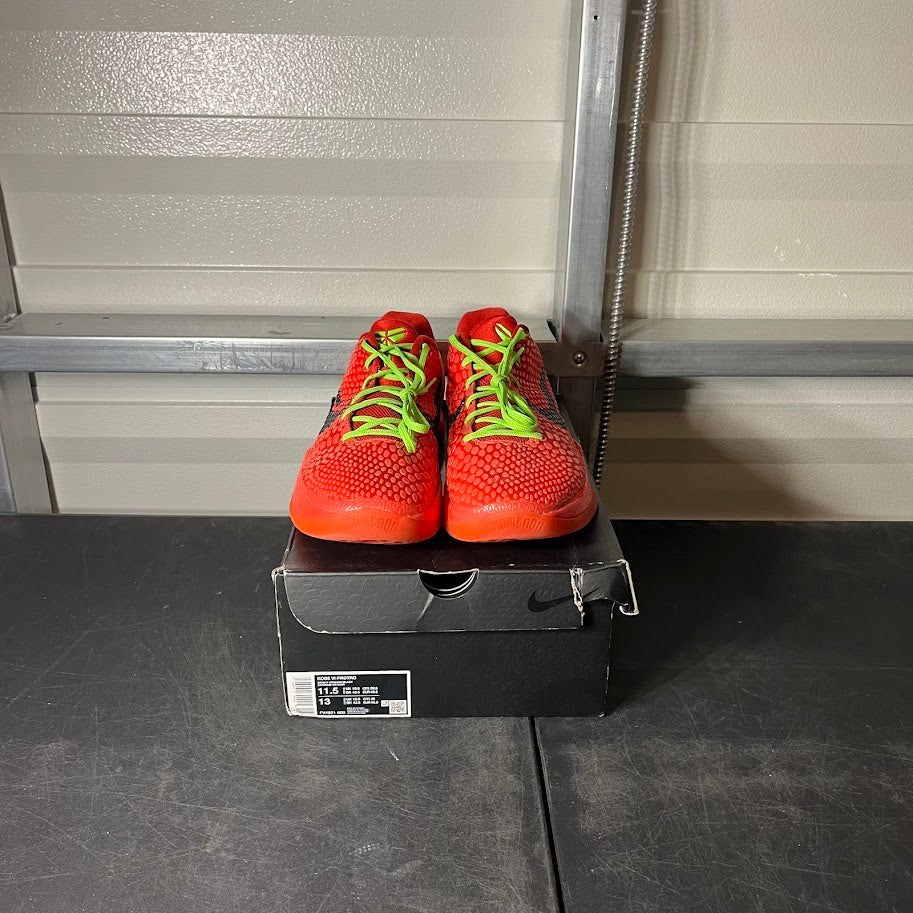 Size 11.5 - Kobe 6 Protro Reverse Grinch