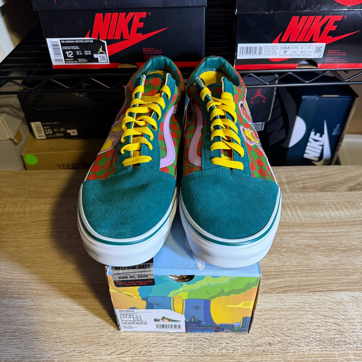 Size 11.5 - VSk8 Low The Simpsons Moe's Size