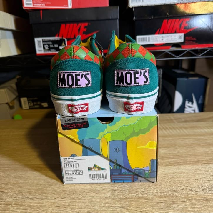 Size 11.5 - VSk8 Low The Simpsons Moe's Size