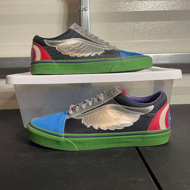 Size 10.5 - Marvel What The Avengers Old Skool