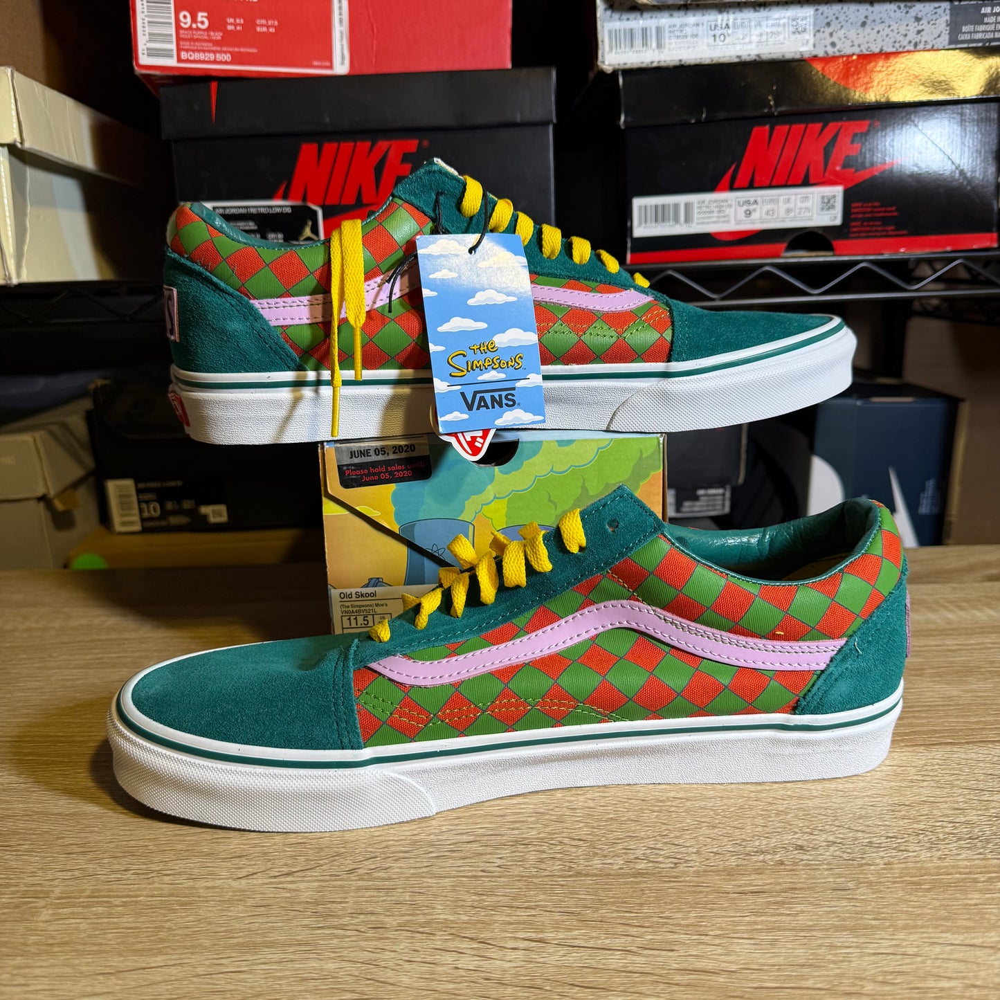 Size 11.5 - VSk8 Low The Simpsons Moe's Size