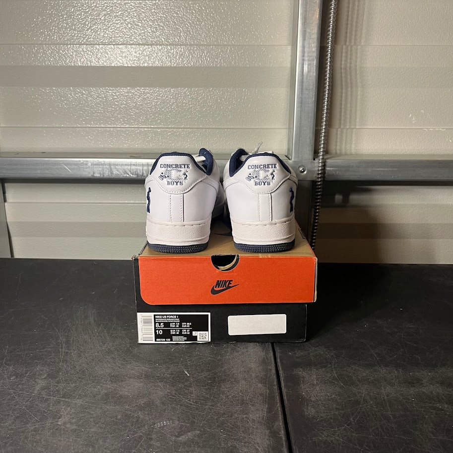 Size 8.5 - AF 1 Low Lil Yachty Concrete Boys