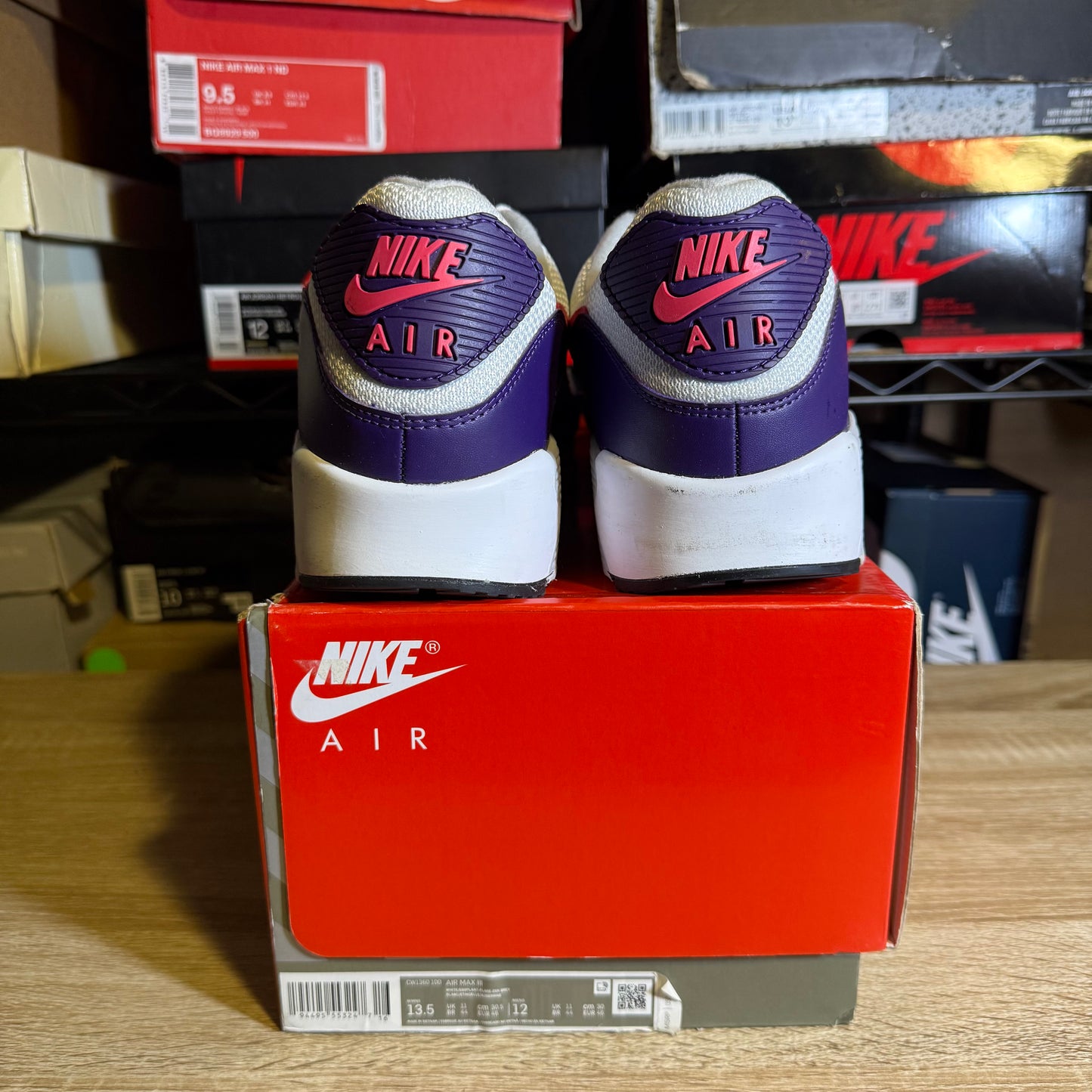 Size 13.5W - AM 90 Retro 2020 Eggplant