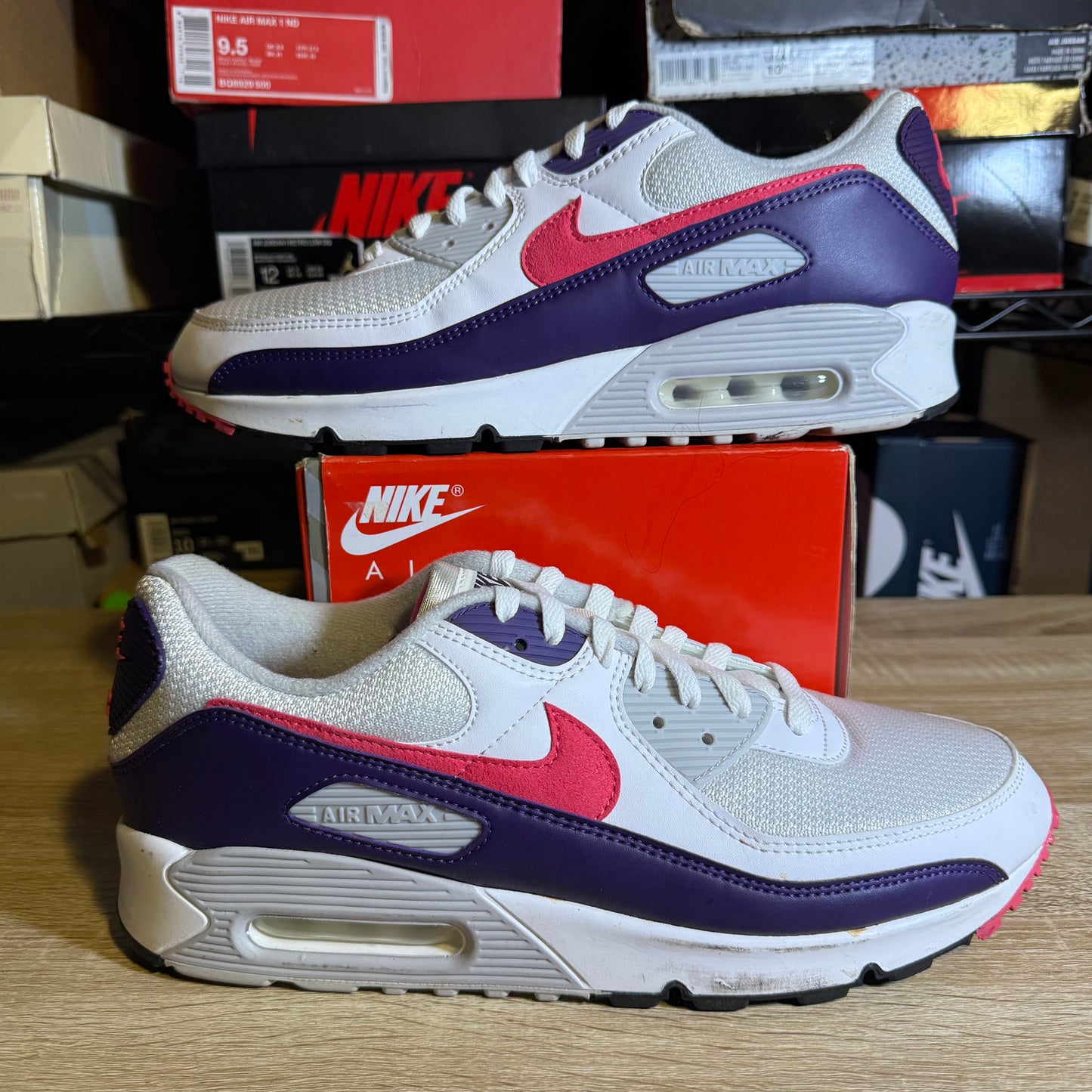 Size 13.5W - AM 90 Retro 2020 Eggplant