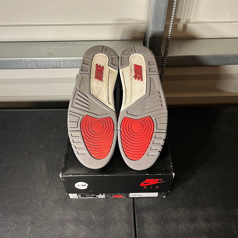 Size 9 - AJ 3 Retro Black Cement