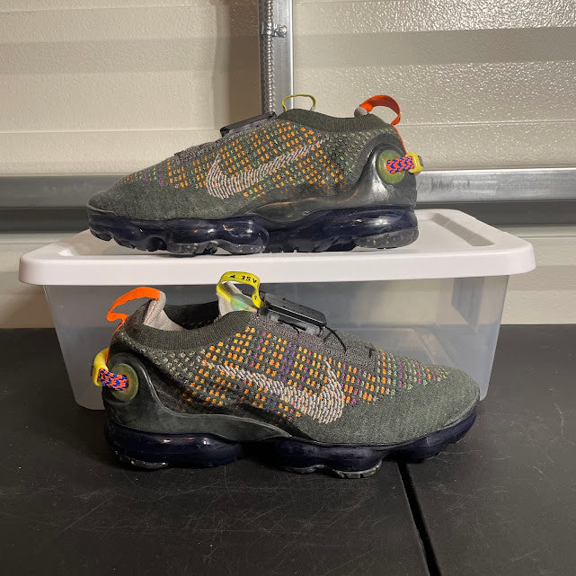 Size 7Y - Air VaporMax 2020 Flyknit Newsprint