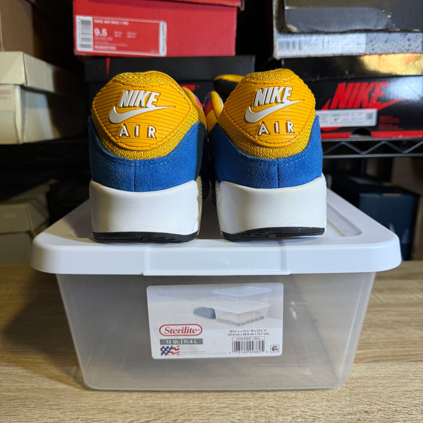 Size 11 - AM 90 Multicolor Suede