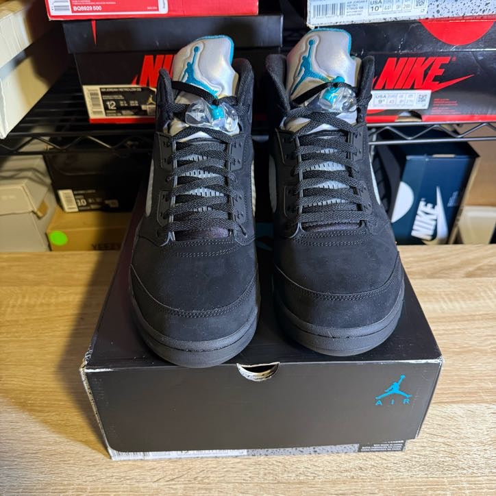Size 12 - AJ 5 Aqua