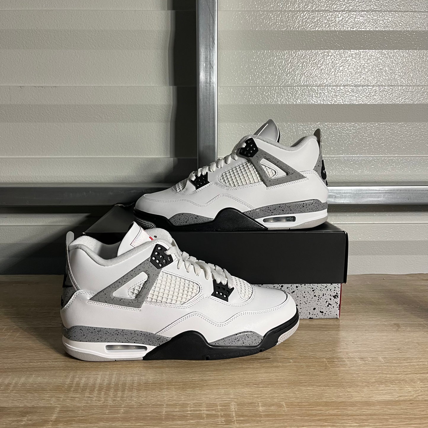 Size 11.5 - AJ 4 Retro White Cement