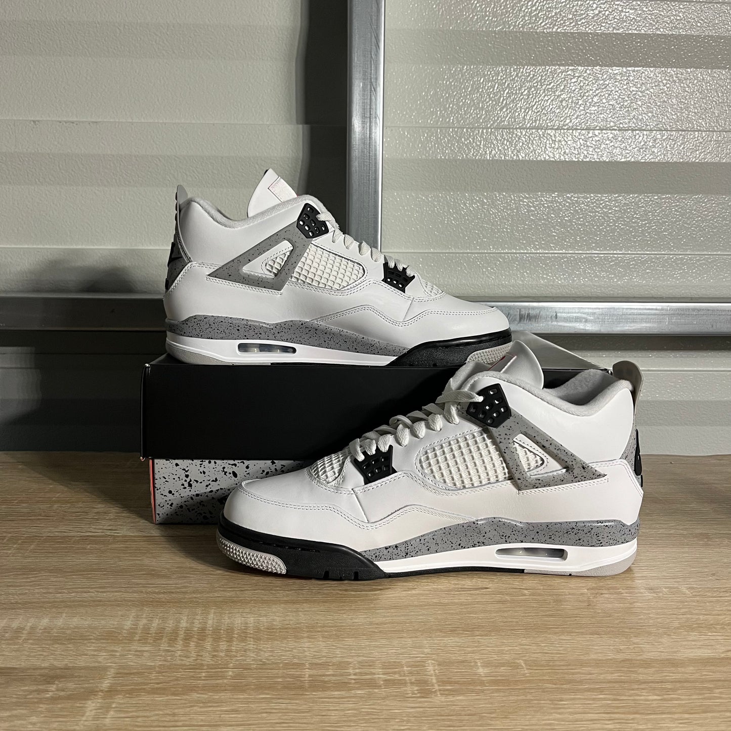 Size 11.5 - AJ 4 Retro White Cement