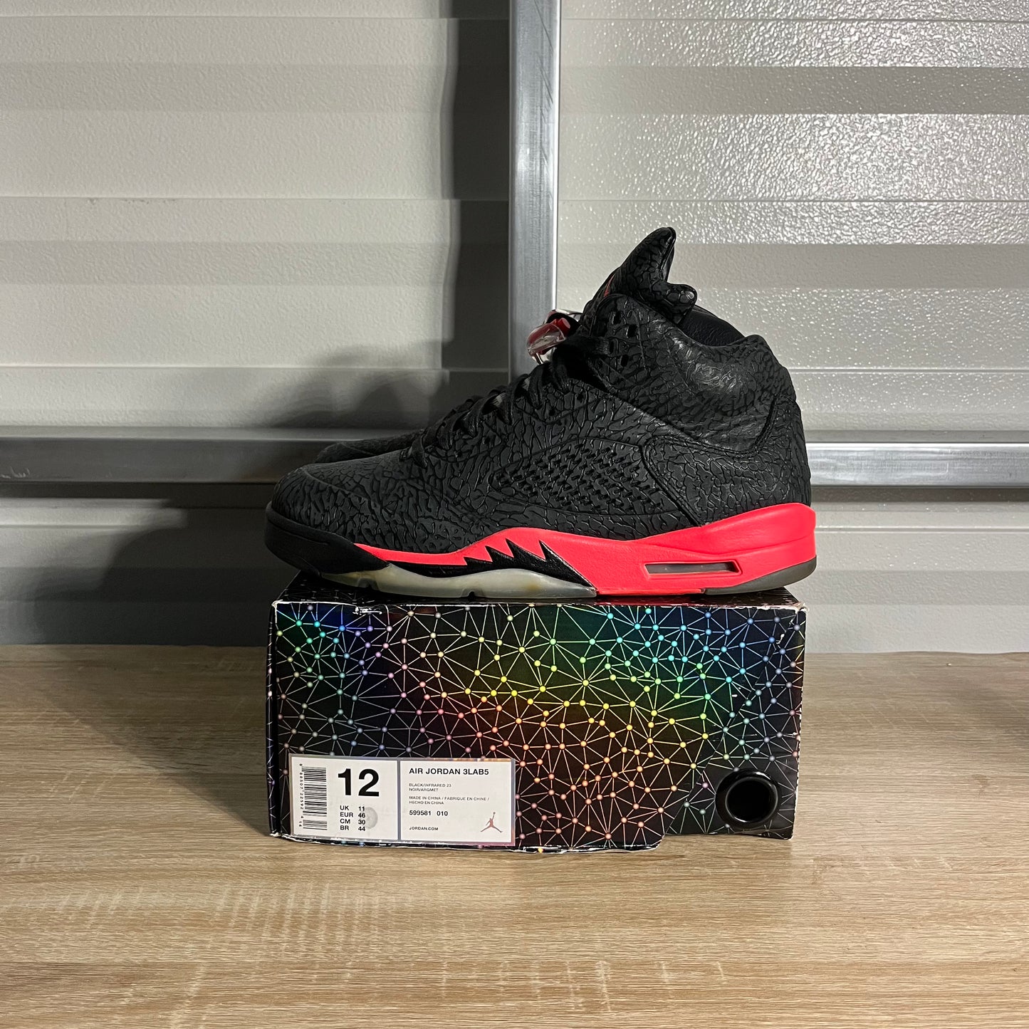 Size 12 - AJ 5 Retro 3Lab5 Infrared