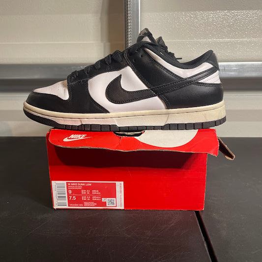 Size 9W - Dunk Low Retro Panda
