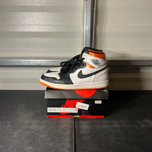 Size 10 - AJ 1 Retro High Electro Orange