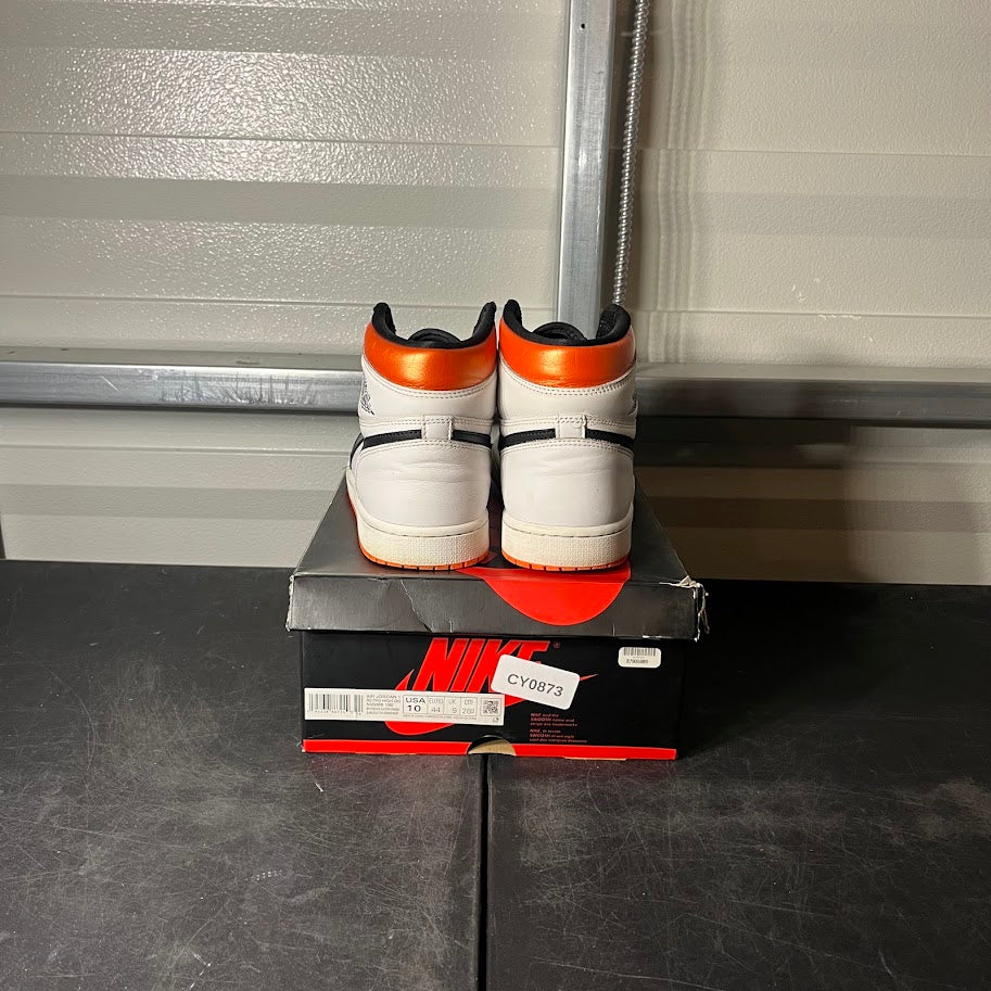 Size 10 - AJ 1 Retro High Electro Orange