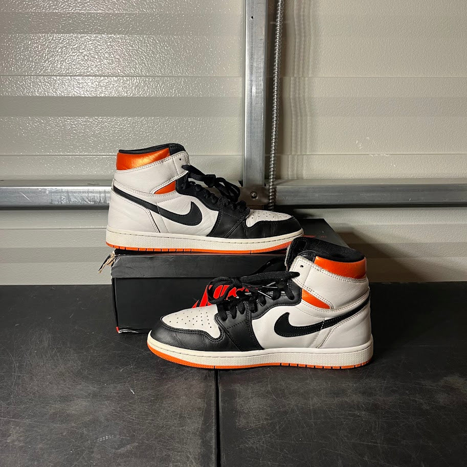 Size 10 - AJ 1 Retro High Electro Orange