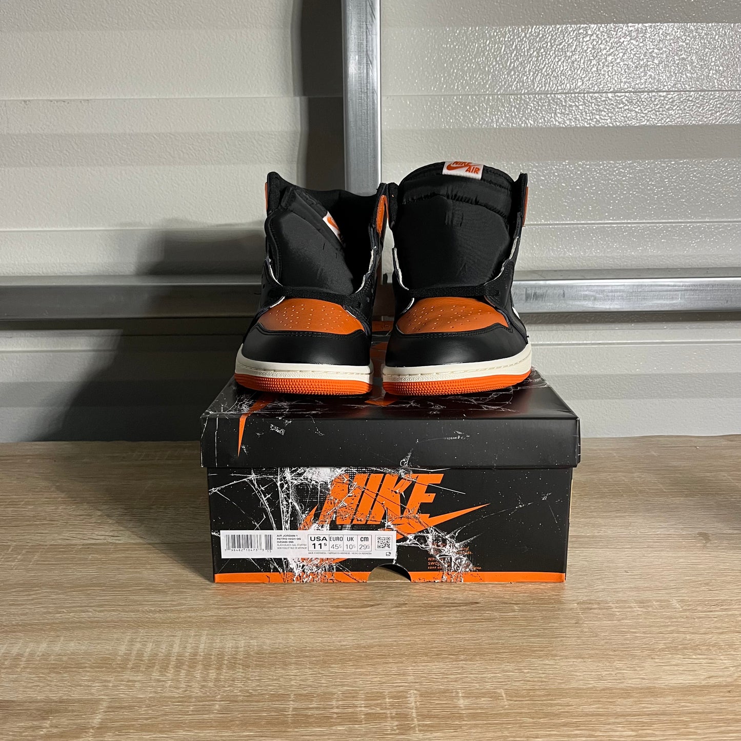 Size 11.5 - AJ 1 Retro High Shattered Backboard