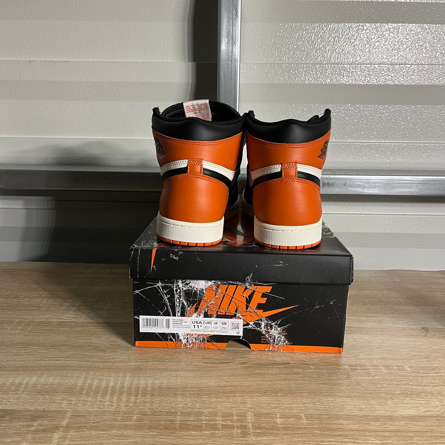 Size 11.5 - AJ 1 Retro High Shattered Backboard