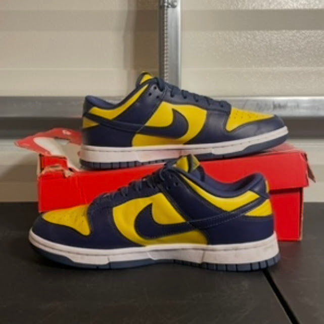 Size 7.5 - Dunk Low Retro Michigan