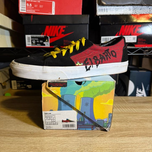 Size 11.5 - VSk8 Low The Simpsons El Barto