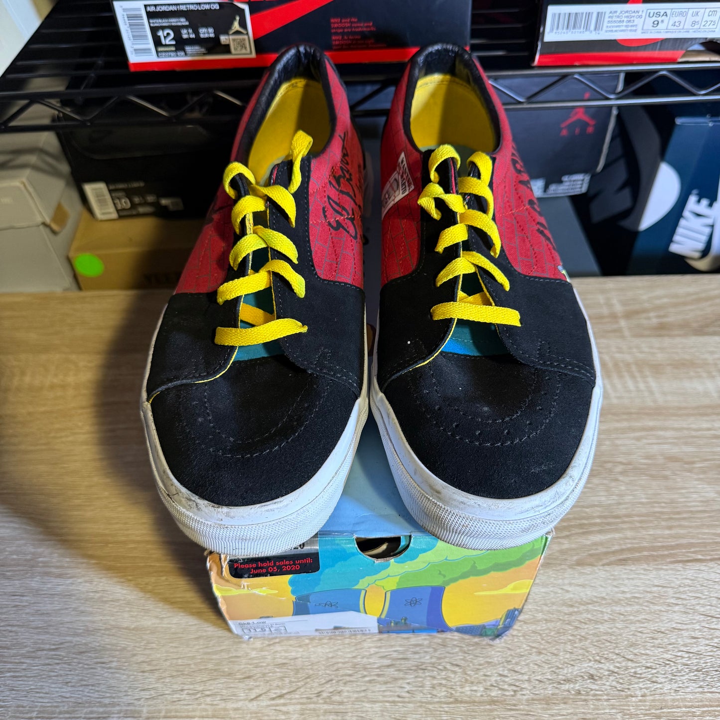 Size 11.5 - VSk8 Low The Simpsons El Barto