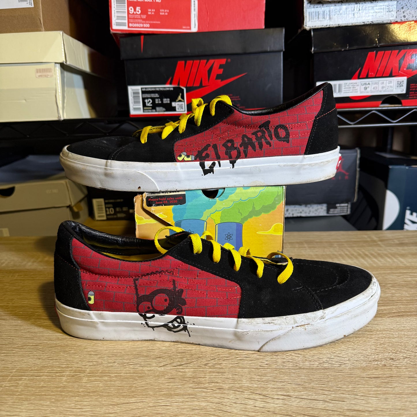 Size 11.5 - VSk8 Low The Simpsons El Barto