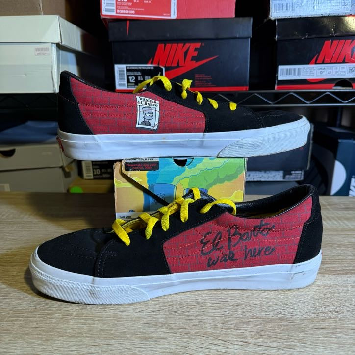 Size 11.5 - VSk8 Low The Simpsons El Barto