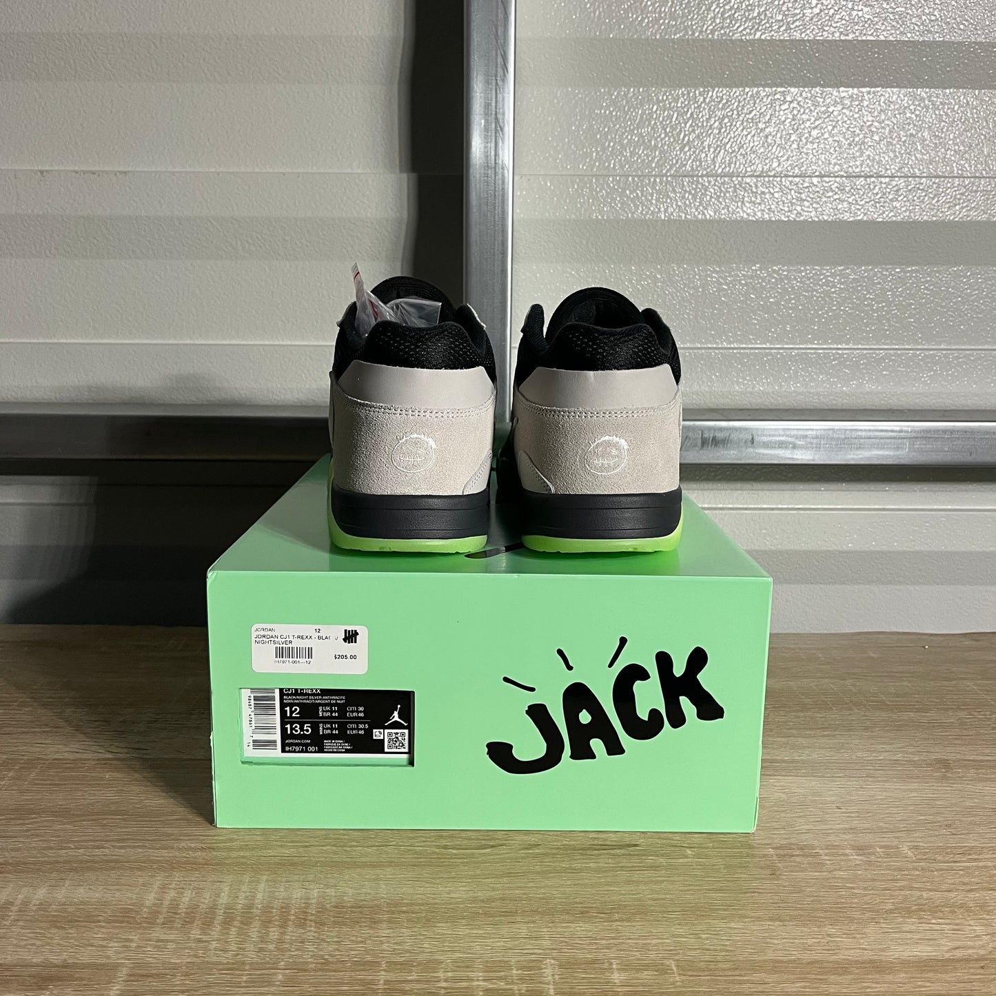 Size 12 - Jumpman Jack TR Travis Black Night Silver