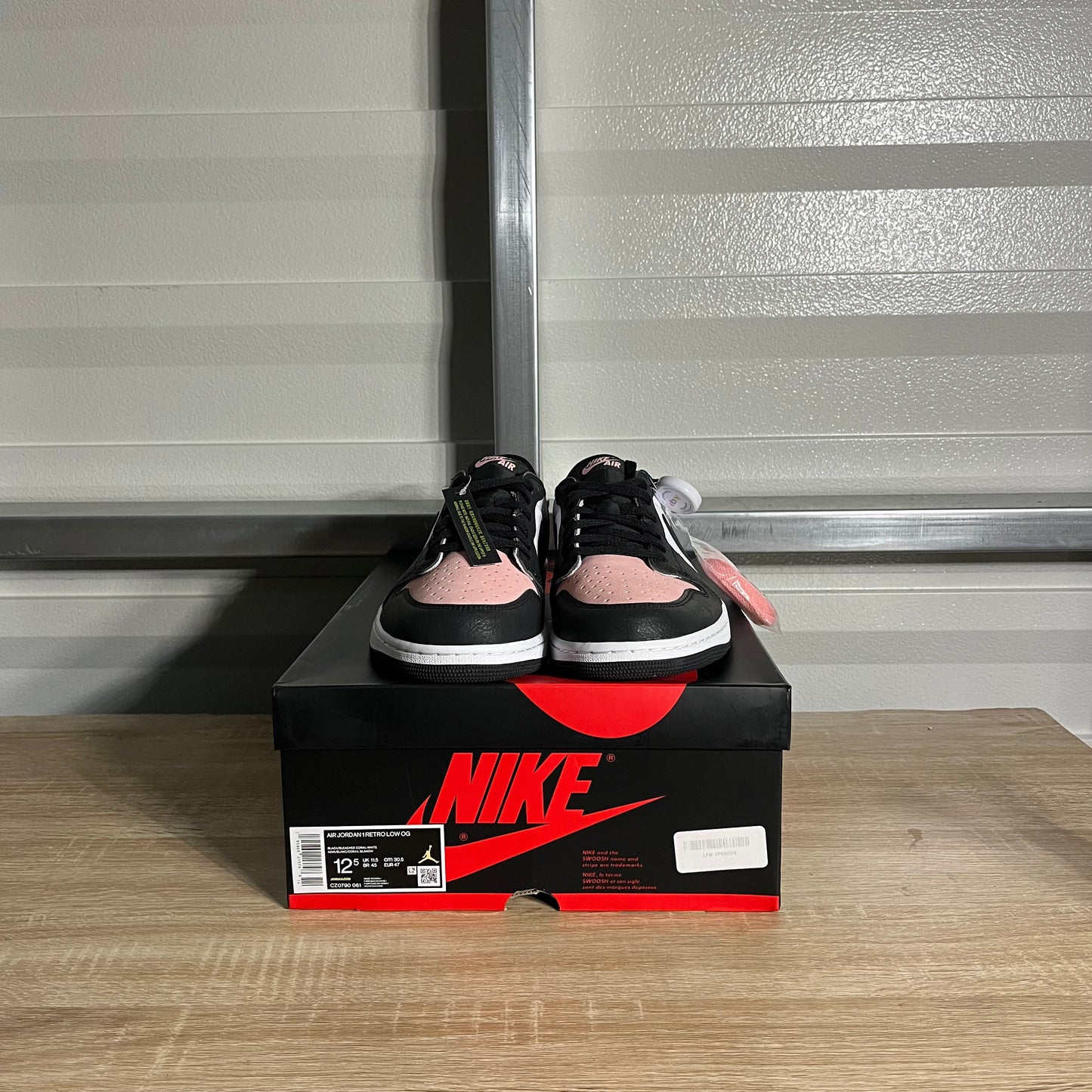 Size 12.5 - AJ 1 Retro Low Bleached Coral