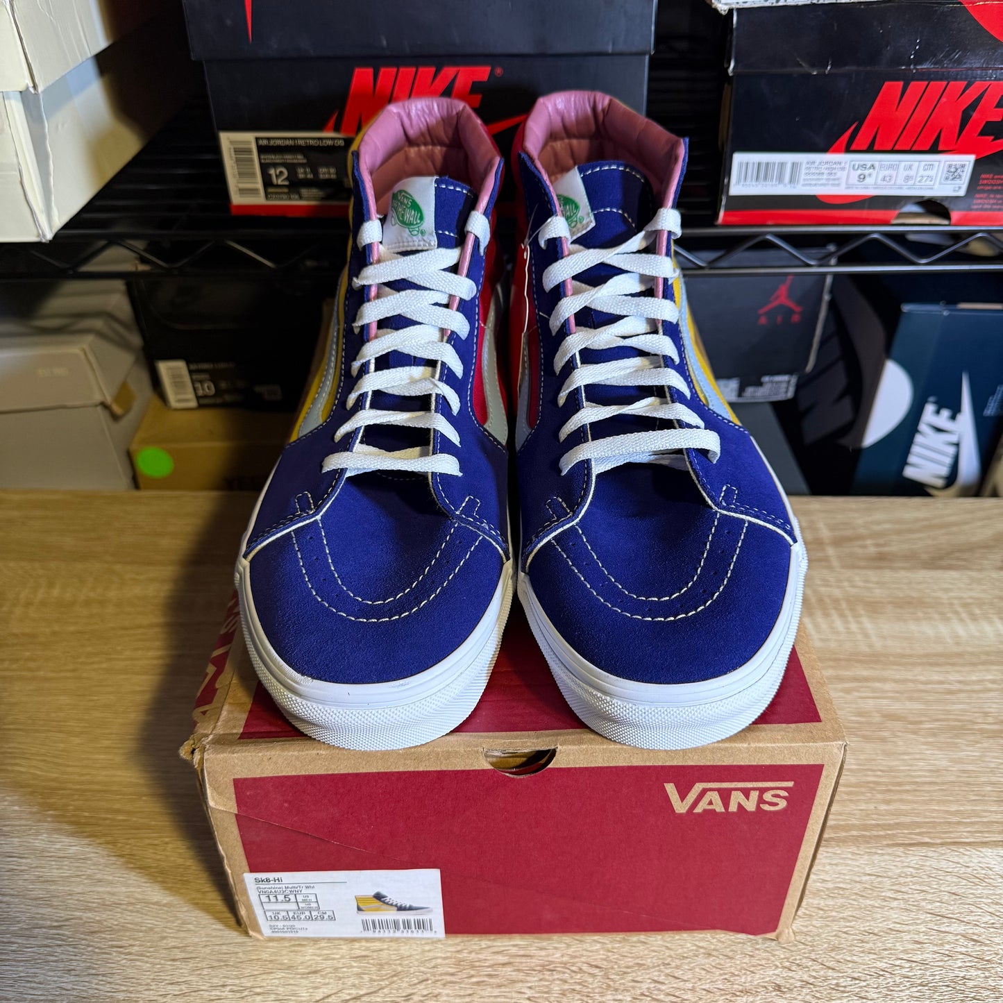 Size 11.5 - VSk8 High Sunshine Multicolor