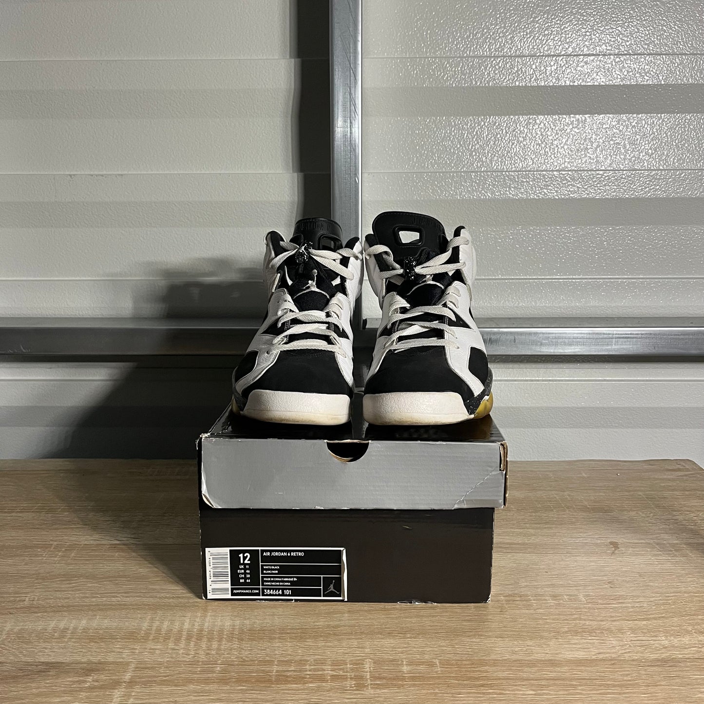 Size 12 - AJ 6 Retro Oreo