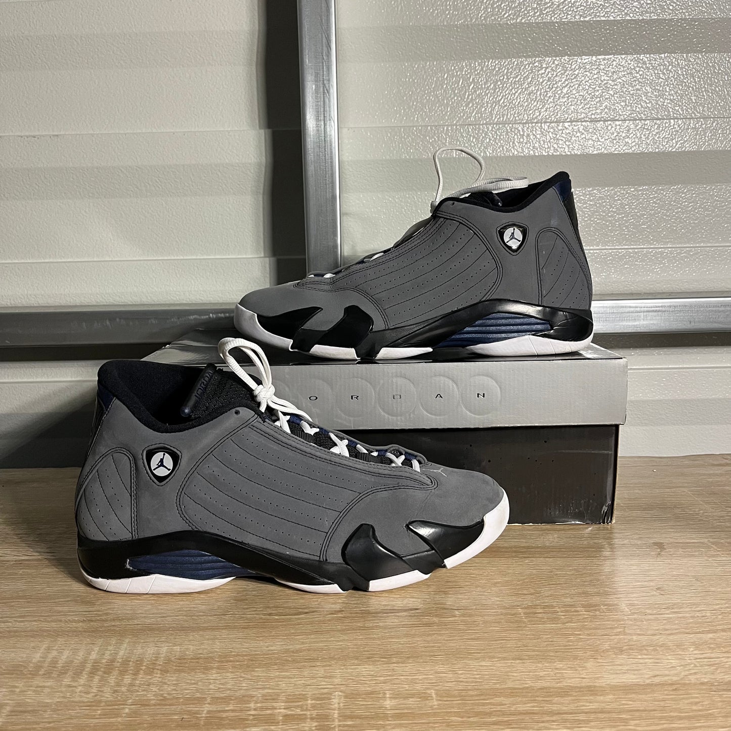 Size 13 - AJ 14 Retro Light Graphite