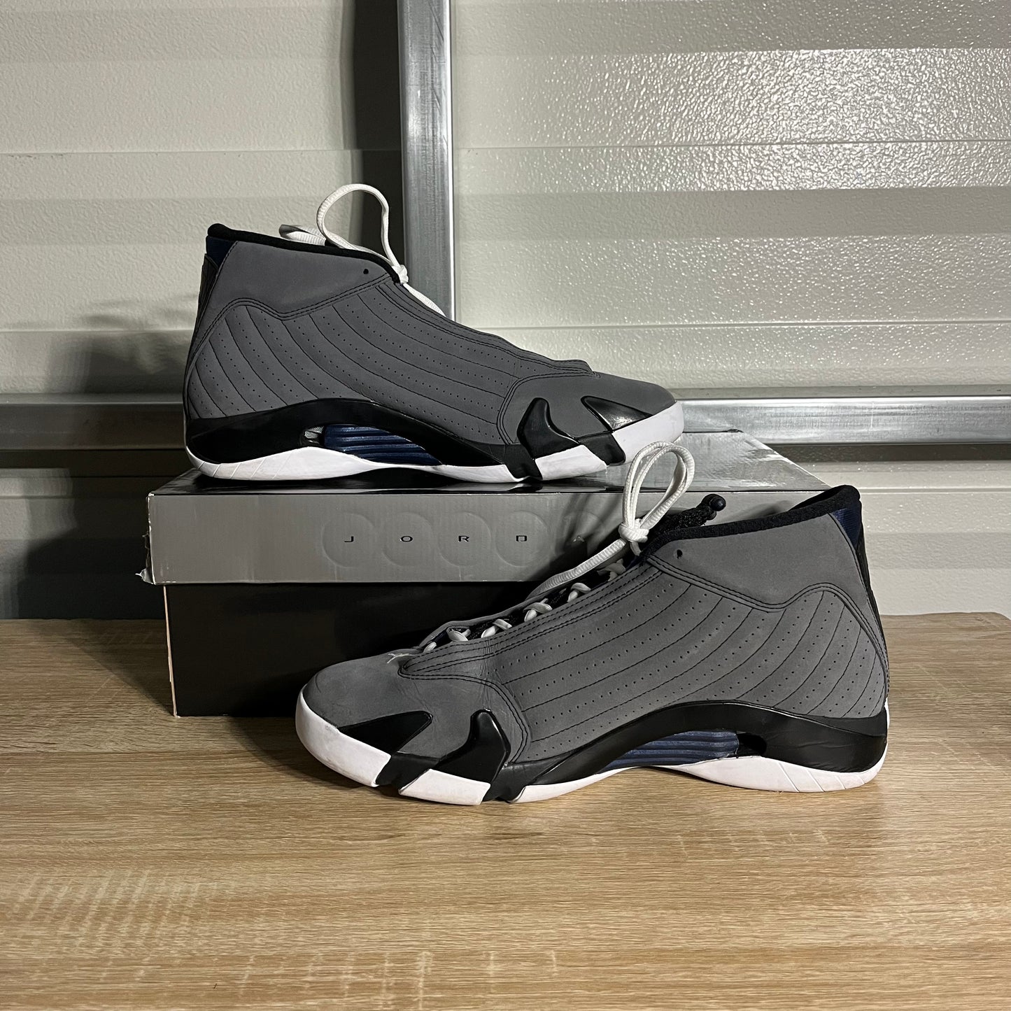 Size 13 - AJ 14 Retro Light Graphite