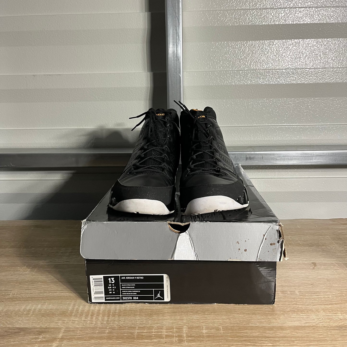 Size 13 - AJ 9 Retro Citrus