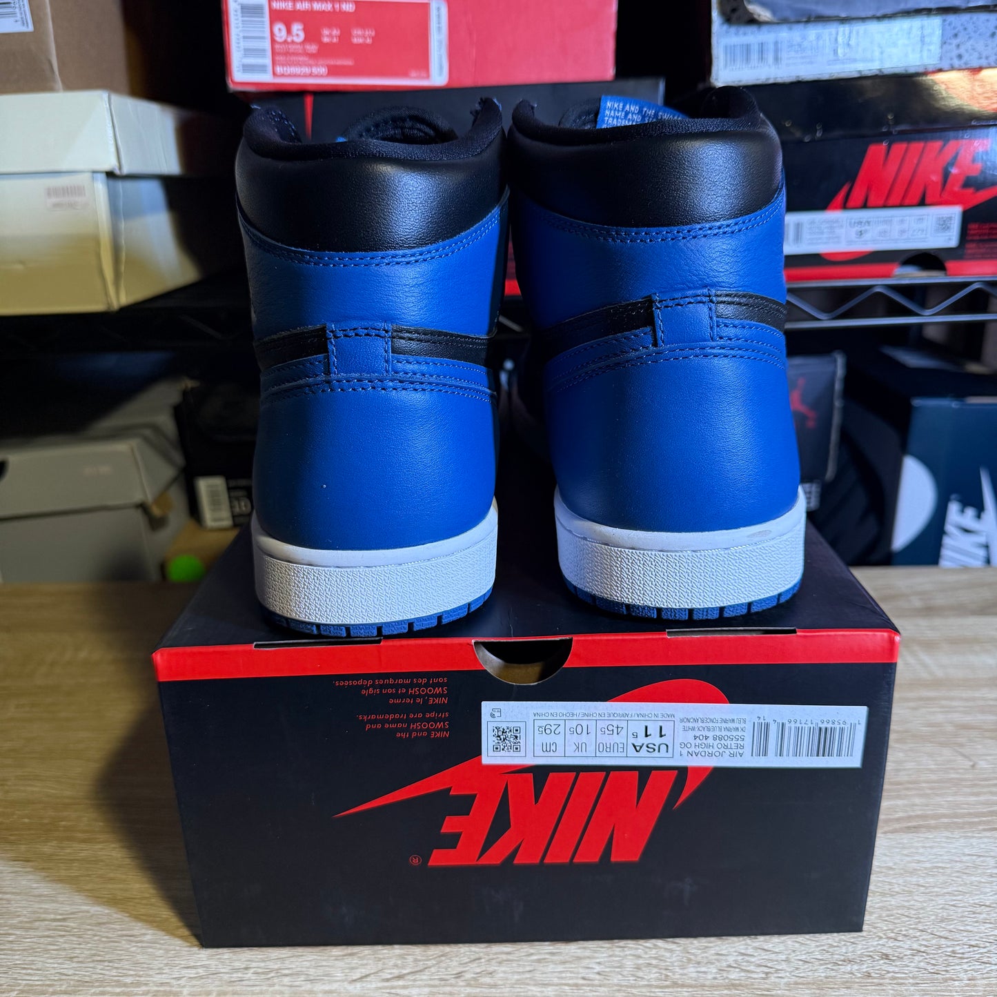 Size 11.5 - AJ 1 Retro High OG Marina Blue