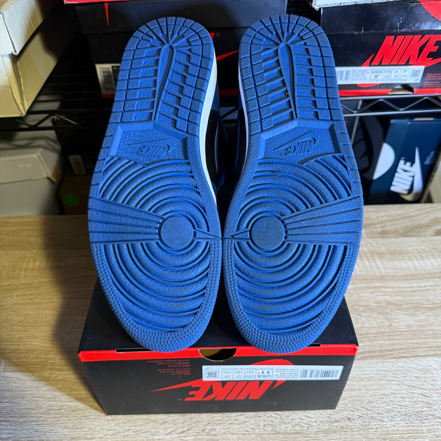 Size 11.5 - AJ 1 Retro High OG Marina Blue