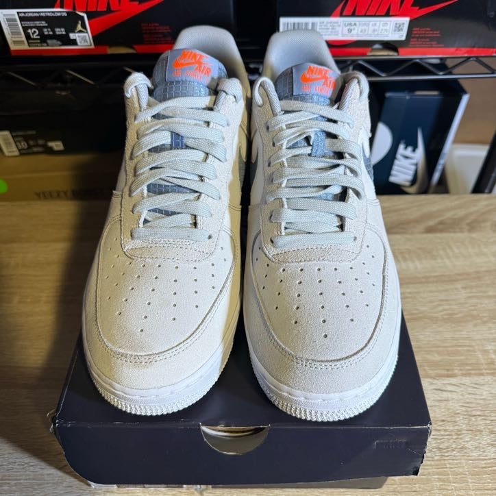 Size 11.5 - AF 1 Pure Platinum Indigo Fog