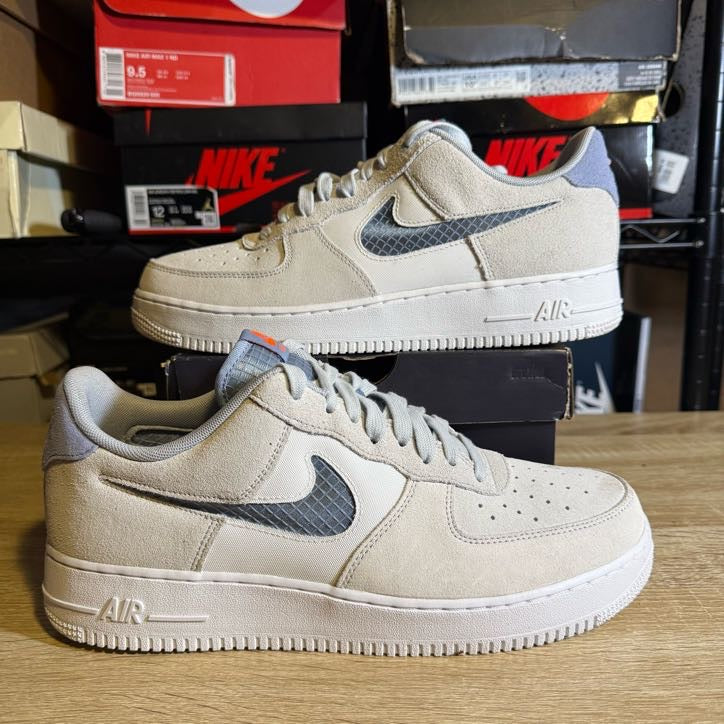 Size 11.5 - AF 1 Pure Platinum Indigo Fog