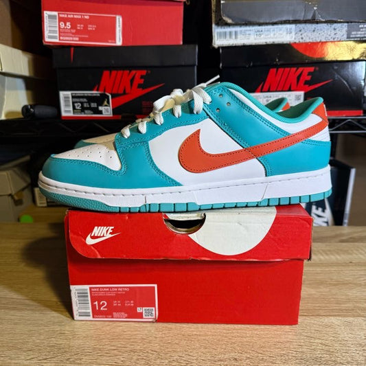 Size 12 - Dunk Low Miami Dolphins