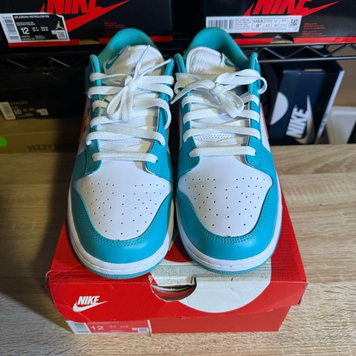 Size 12 - Dunk Low Miami Dolphins