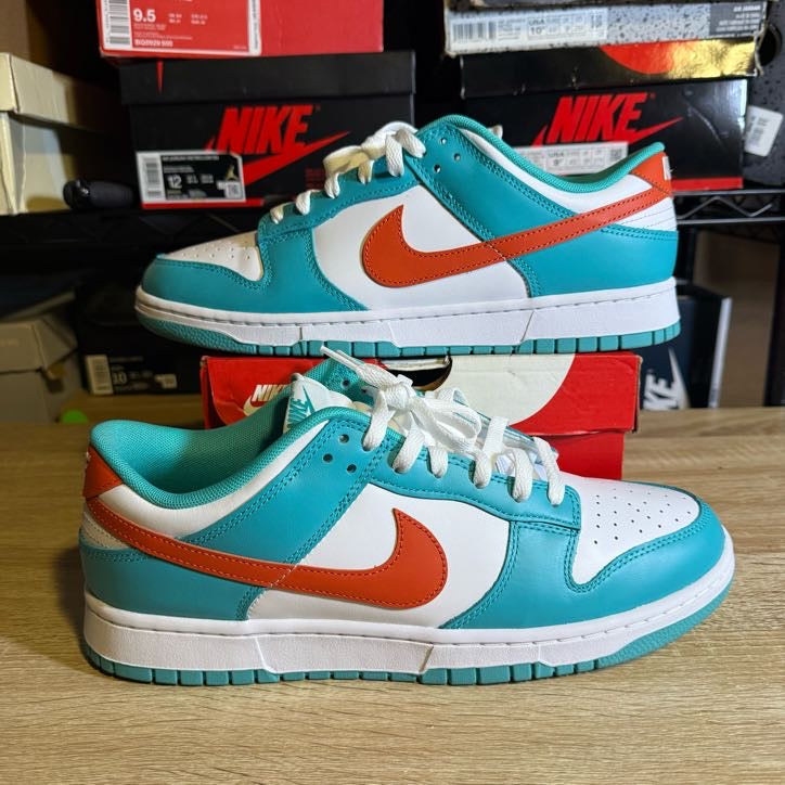 Size 12 - Dunk Low Miami Dolphins