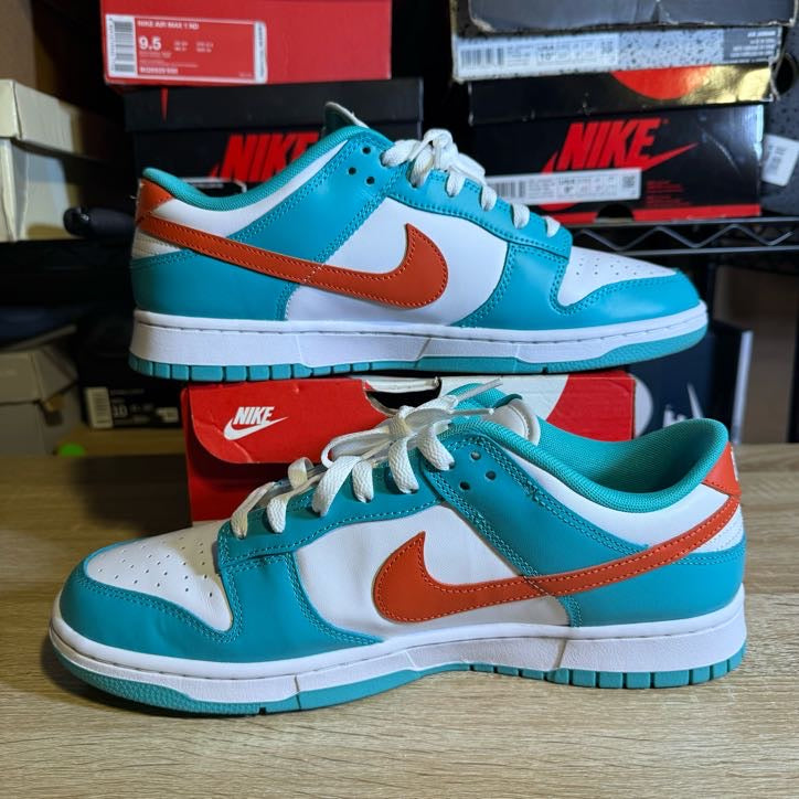 Size 12 - Dunk Low Miami Dolphins