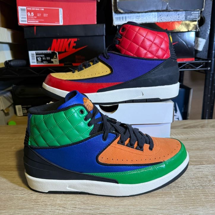 Size 12W - AJ 2 Multicolor