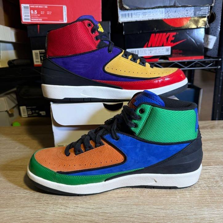 Size 12W - AJ 2 Multicolor